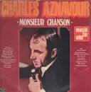 LP - Charles Aznavour - Monsieur Chanson