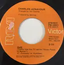 7inch Vinyl Single - Charles Aznavour - She