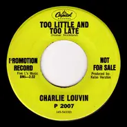Charlie Louvin - The Only Way Out (Is To Walk Over Me)