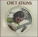 LP - Chet Atkins - A Legendary Performer Volume 1 - die cut, textured cover