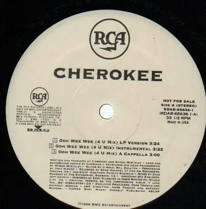 Cherokee - Ooh Wee Wee (4 U Mix)