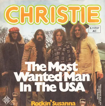 Christie - The Most Wanted Man In The USA