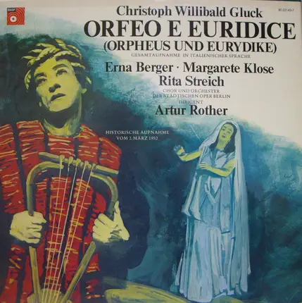 Gluck - Orfeo E Euridice = Orpheus Und Eurydike