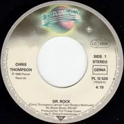 7inch Vinyl Single - Chris Thompson & Night - Dr. Rock