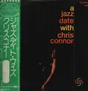 LP - Chris Connor - A Jazz Date With Chris Connor - Incl insert and OBI