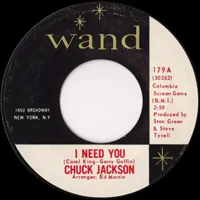Chuck Jackson - I Need You