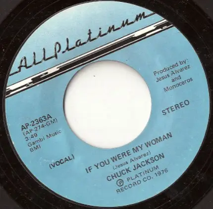 Chuck Jackson - If You Were My Woman