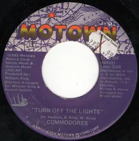 The Commodores - Turn Off The Lights