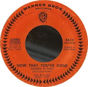 Connie Stevens - Now That You've Gone (Puisque Tu Pars)