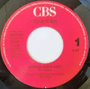 7inch Vinyl Single - Cock Robin - Worlds Apart