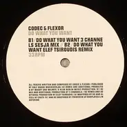 Codec & Flexor - DO WHAT YOU WANT