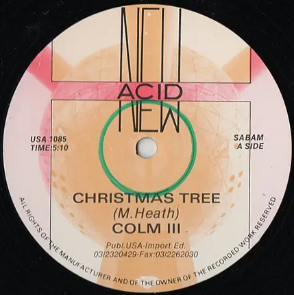 Colm III - Christmas Tree