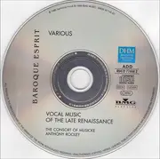 CD - Costantino Ferrabosco • Giovanni Gabrieli • Hans Leo Haßler • Roland de Lassus • Charles Luython • - Vocal Music Of The Late Renaissance