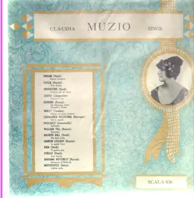 Claudia Muzio - Claudia Muzio Sings