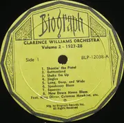 LP - Clarence Williams And His Orchestra - 1927-1928 Vol. 2