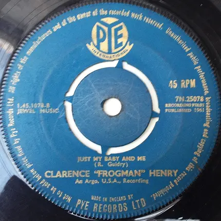 Clarence 'Frogman' Henry - But I Do