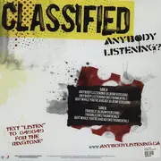 12inch Vinyl Single - Classified - Anybody Listening?