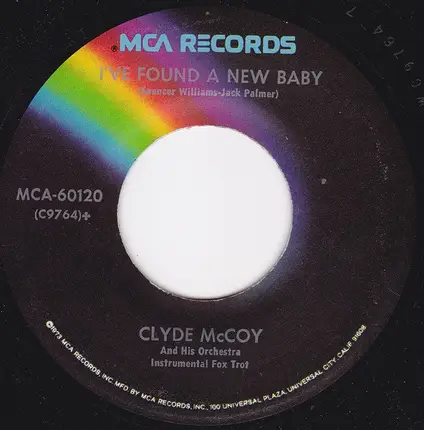 Clyde McCoy And His Orchestra - Sugar Blues / I've Found A New Baby