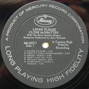 LP - Clyde McPhatter - Lover Please!