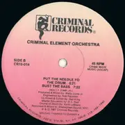 12inch Vinyl Single - Criminal Element Orchestra - Put The Needle To The Record