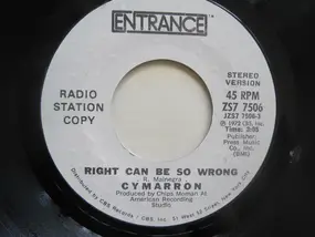 Cymarron - Right Can Be So Wrong