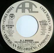 D. J. Rogers - You Can Have It For A Song