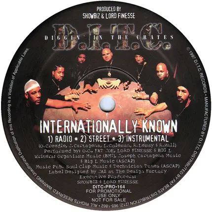 D.I.T.C. - Internationally Known / The Enemy