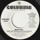 7inch Vinyl Single - Dan Hill Duet with Vonda Shepard - Can't We Try