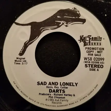 Darts - Sad And Lonely