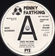 David Alexander - Taste The Wine / Wanna Show You