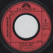 7inch Vinyl Single - David Christie - Paris By Night (Is Outta Sight)