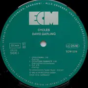 LP - David Darling - Cycles