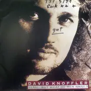 7inch Vinyl Single - David Knopfler - Yeah... But What Do Men Want?