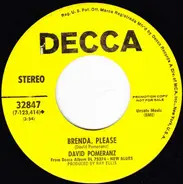 David Pomeranz - Missin' Song / Brenda, Please