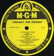 LP - David Rose & His Orchestra - Holiday For Strings