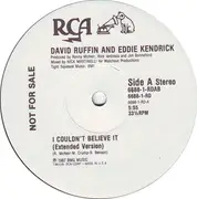 12'' - David Ruffin, Eddie Kendricks - I Couldn't Believe It