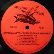 LP - David Mallett - Open Doors And Windows