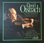 David Oistrach / Bach / Haydn / Mozart a.o. - Ein Vermächtnis II - Die Kammermusik