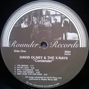 LP - David Olney And The X-Rays - Contender