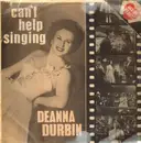 LP - Deanna Durbin - Can't Help Singing - Mono