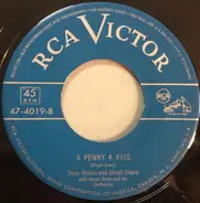 Dinah Shore And Tony Martin With Henri René And His Orchestra And Chorus - In Your Arms / A Penny A Kiss