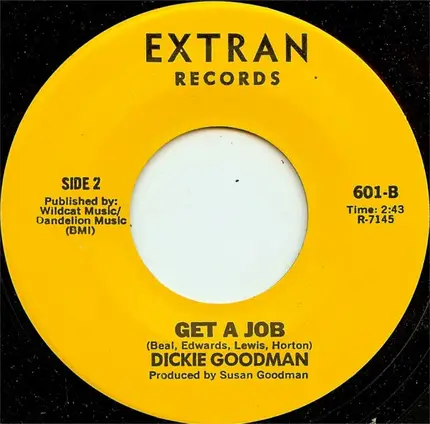 Dickie Goodman - Hey, E.T. / Get A Job