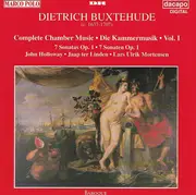 CD - Buxtehude - Complete Chamber Music Vol. 1: 7 Sonatas Op. 1