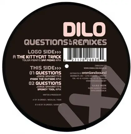 Dilo - Questions EP Remixes