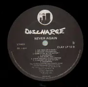 LP - Discharge - Never Again - Original Clay 1984