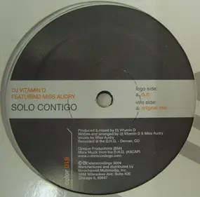 DJ Vitamin D - Solo Contigo