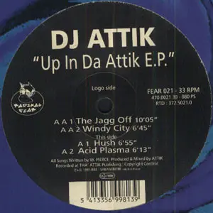 DJ Attik - Up In Da Attik E.P.