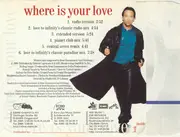 CD Single - DJ BoBo - Where Is Your Love