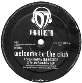 DJ Phantasma - Welcome to the Club