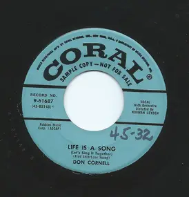 Don Cornell - Life Is A Song / Heaven Only Knows